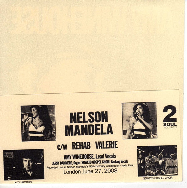 Amy Winehouse - Nelson Mandela / Rehab / Valerie - Mint- 7