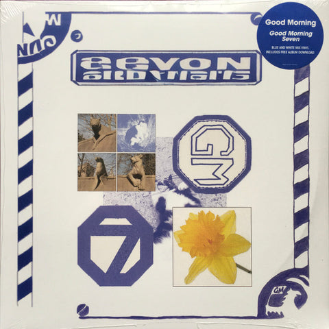 Good Morning - Seven - New 2 LP Record 2024 Polyvinyl Blue Vinyl - Indie Rock