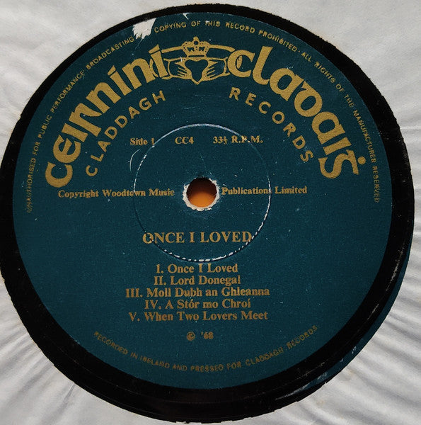 Sarah and Rita Keane - Once I Loved (Songs From The West Of Ireland) - VG+ LP Record 1968 Claddagh Ireland Mono Vinyl Original - Folk / Celtic - Shuga Records