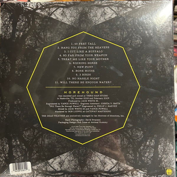 The Dead Weather - Horehound (2009) - New 2 LP Record 2023 Third Man 180 gram Vinyl - Alternative Rock / Garage Rock / Blues Rock - Shuga Records