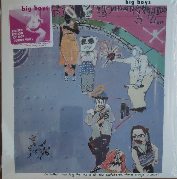 Big Boys – No Matter How Long The Line Is At The Cafeteria, There's Always A Seat! (1985) - New LP Record 2024 Touch And Go Purple Vinyl - Punk / Hardcore / Skate Punk - Shuga Records