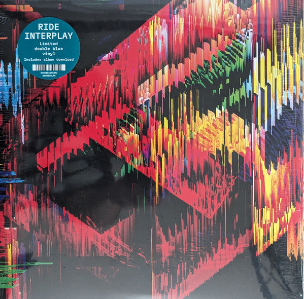 Ride - Interplay - New 2 LP Record 2024 Wichita Blue Vinyl & Signed Insert- Alternative Rock / Shoegaze / Psychedelic Rock - Shuga Records