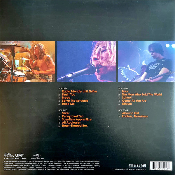 Nirvana - Live And Loud (2013) - New 2 LP Record 2023 DGC 180 gram Vinyl - Alternative Rock / Grunge - Shuga Records