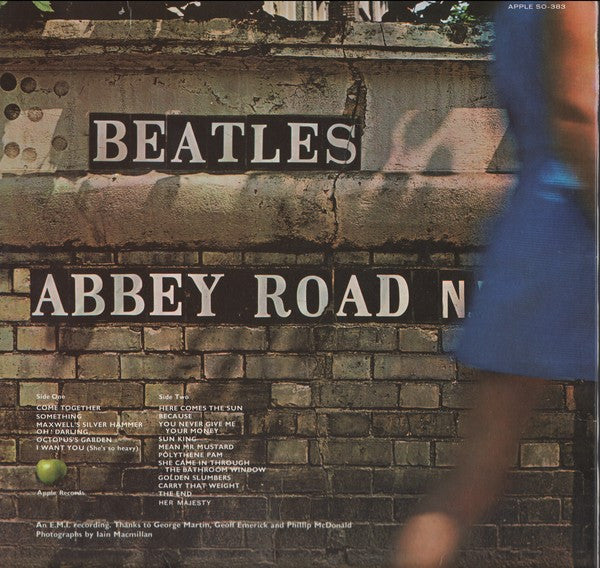 The Beatles - Abbey Road - VG LP Record 1969 Apple Original USA Vinyl - Pop Rock - Shuga Records