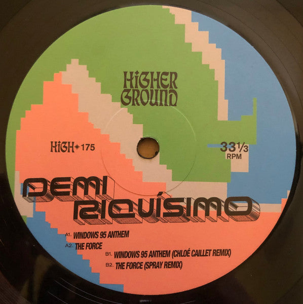 Demi Riquísimo - Windows 95 Anthem - New 12" Single Record 2024 Higher Ground Vinyl - Progressive House - Shuga Records