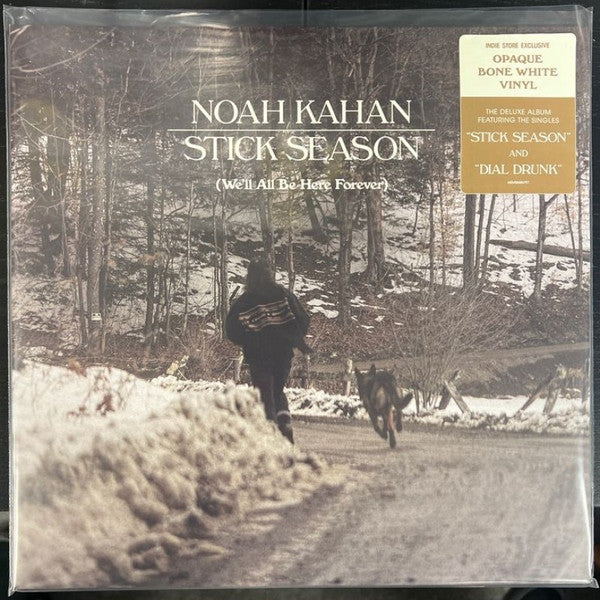 Noah Kahan - Stick Season (We'll All Be Here Forever) - New 3 LP 2023 Mercury Republic Bone White Vinyl - Pop Rock / Folk Rock - Shuga Records
