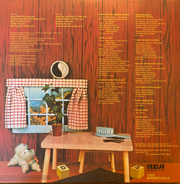 Harry Nilsson - Pussy Cats (1974) - New LP Record 2024 RCA Vinyl Me Please 180 gram Mucho Mungo/Mt. Elga Vinyl - Pop Rock