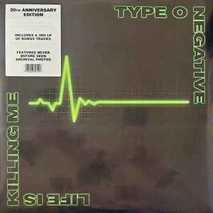 Type O Negative – Life Is Killing Me - New 2 LP Record 2024 Roadrunner Green & Black Mixed Vinyl - Gothic Metal