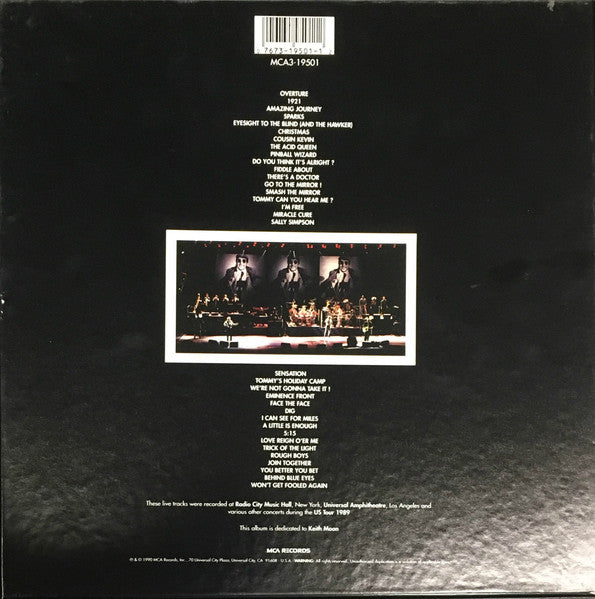 The Who – Join Together - Mint- 3 LP Record 1990 MCA USA Vinyl & Booklet - Rock / Mod / Rock Opera - Shuga Records