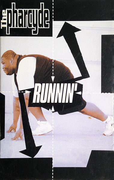 The Pharcyde - Runnin' - New Cassette Single 1995 Delicious Capitol USA Tape - Hip Hop / Conscious - Shuga Records