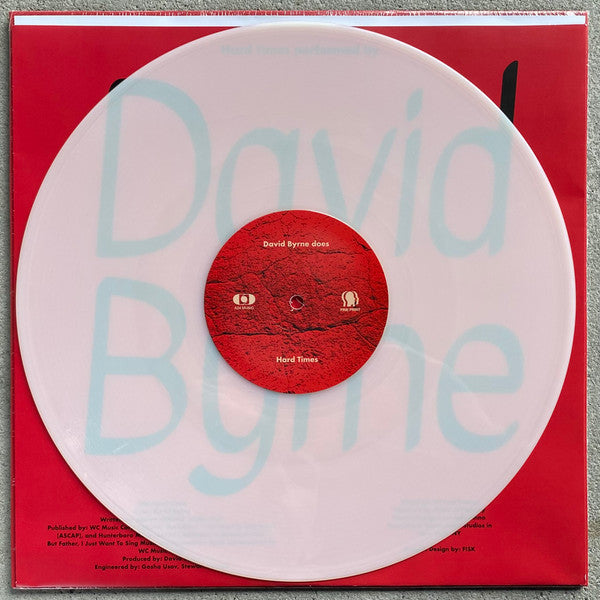 David Byrne & Paramore - Hard Times / Burning Down The House - New 12" Single Record Store Day 2024 A24 Fine Print RSD Natural Vinyl - Alternative Rock - Shuga Records