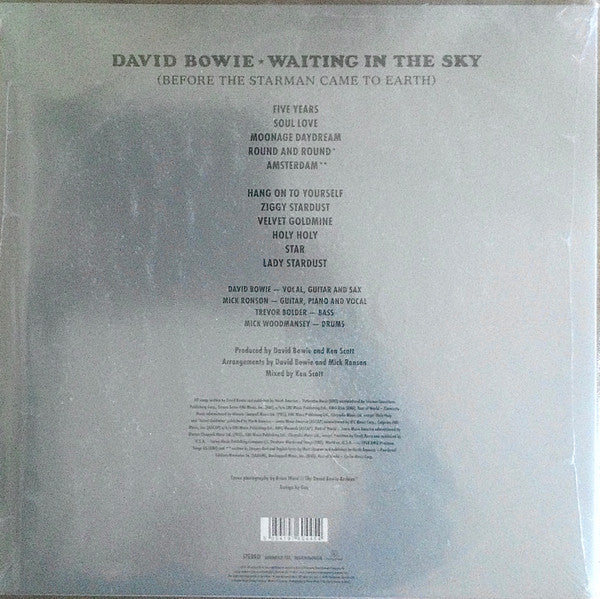 David Bowie - Waiting In The Sky (Before The Starman Came To Earth) - New LP Record Store Day 2024 Parlophone RSD Vinyl - Pop Rock / Glam Rock - Shuga Records