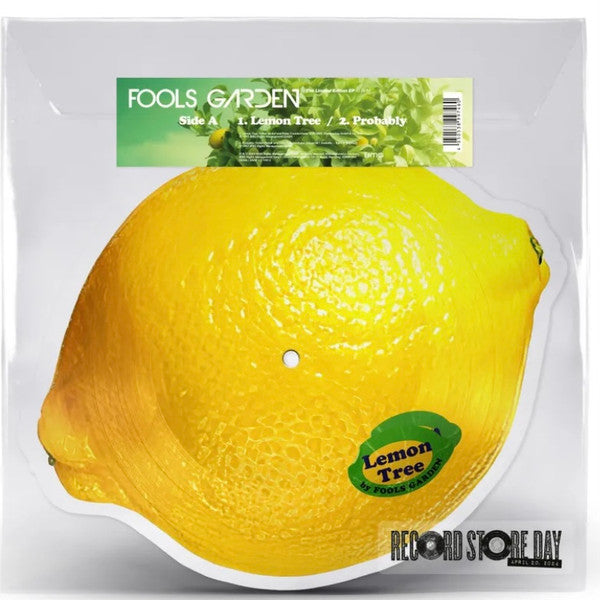 Fools Garden - Lemon Tree - New 10" EP Record Store Day 2024 BMG RSD Lime Shaped Picture Disc Vinyl - Pop Rock - Shuga Records