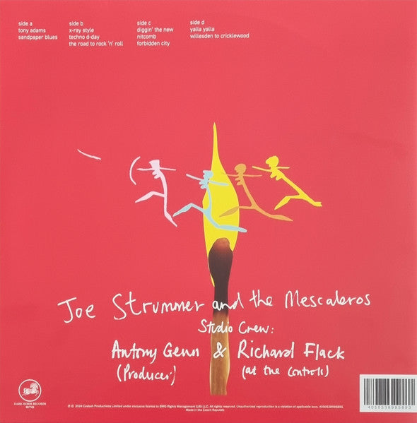 Joe Strummer And The Mescaleros - Rock Art And The X-Ray Style (1999) - New 2 LP Record Store Day 2024 Dark Horse Pink Vinyl - Indie Rock - Shuga Records