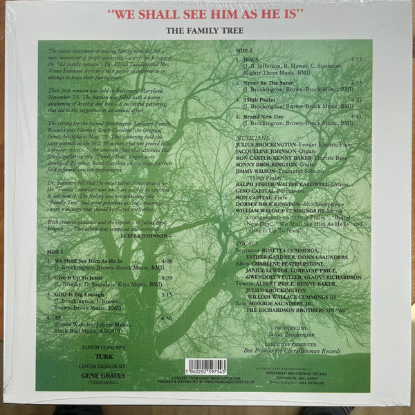 The Family Tree – We Shall See Him As He Is (1979) - New LP Record Store Day 2024 Cheri UK RSD Vinyl - Gospel / Soul / Funk / Disco - Shuga Records
