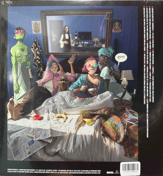 Gorillaz - Cracker Island (2014) - New 2 LP Record 2024 Warner Parlophone Pink Vinyl w/ Alternative Cover & Poster - Synth-pop / Pop Rock / Hip Hop - Shuga Records