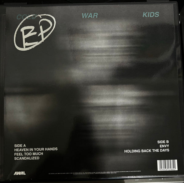 Cold War Kids - CWK EP - New LP Record Store Day 2024 AWAL RSD Translucent Teal Vinyl - Alternative Rock - Shuga Records