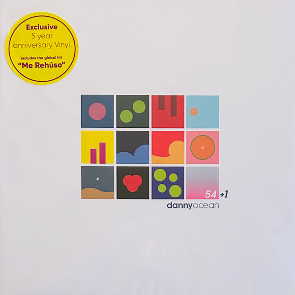 Danny Ocean - 54+1 (2019) - New LP Record Store Day 2024 Atlantic RSD Ultra Clear Vinyl - Latin Pop / Reggaeton - Shuga Records