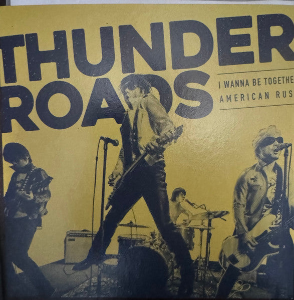 Poison Boys, Thunder Roads - Split - New 7" Single Record 2024 Sioux Vinyl - Chicago Punk / Rock & Roll - Shuga Records