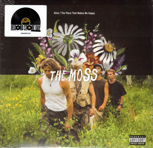 The Moss - Alive / The Place That Makes Me Happy - New 7" Single Record Store Day 2024 Hollywood S-Curve RSD Vinyl - Indie Rock - Shuga Records