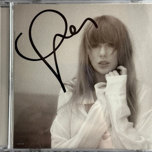 Signed Autographed - Taylor Swift - The Tortured Poets Department - New Mint CD 2024 Republic USA The Manuscript Signed Insert - Pop - Shuga Records