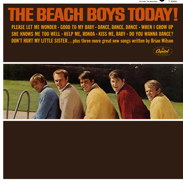 The Beach Boys - The Beach Boys Today! - VG+ LP Record 1965 Capitol USA Mono Original Vinyl - Pop Rock / Surf - Shuga Records