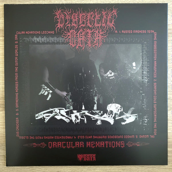 Diabolic Oath - Oracular Hexations - New LP Record 2024 Sentient Ruin Laboratories USA Red Wine Vinyl - Death Metal / Black Metal - Shuga Records