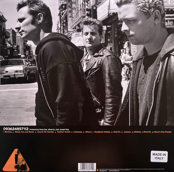 Green Day - Warning (2000) - New LP Record 2024 Warner Fluorescent Green Vinyl - Pop Punk / Acoustic - Shuga Records