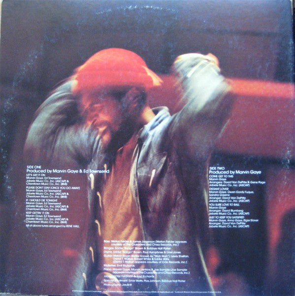 Marvin Gaye -  Let's Get It On - VG LP Record 1973 Tamla USA Original Vinyl - Soul / Rhythm & Blues / Funk - Shuga Records
