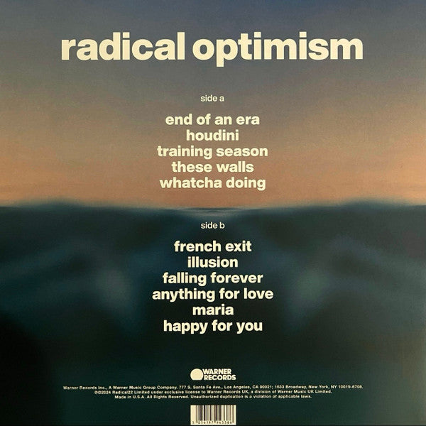 Dua Lipa - Radical Optimism - Mint- LP Record 2024 Warner Barnes & Noble Exclusive Silver Vinyl - Pop / Soul / R&B - Shuga Records