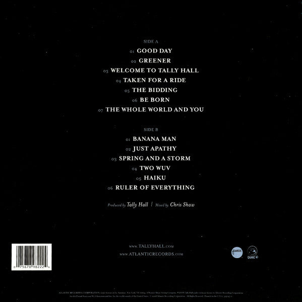 Signed Autographed by Rob Cantor - Tally Hall - Marvin's Marvelous Mechanical Museum - VG- Low grade vinyl 2008 Atlantic Quack! Media USA Vinyl - Pop Rock / Alternative Rock - Shuga Records