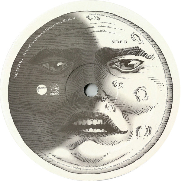 Signed Autographed by Rob Cantor - Tally Hall - Marvin's Marvelous Mechanical Museum - VG- Low grade vinyl 2008 Atlantic Quack! Media USA Vinyl - Pop Rock / Alternative Rock - Shuga Records