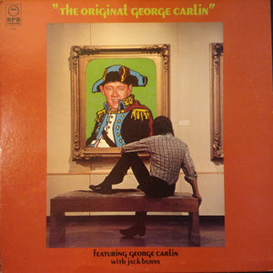George Carlin With Jack Burns – "The Original George Carlin" - VG+ LP Record 1972 ERA USA Vinyl - Comedy - Shuga Records