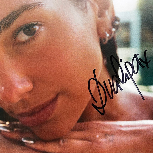 Signed Autographed - Dua Lipa - Radical Optimism - Mint- LP Record 2024 Warner Blue Translucent / White Split Vinyl, Booklet & Signed Insert - Pop / Future Pop - Shuga Records