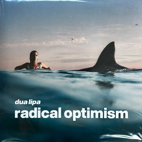 Signed Autographed - Dua Lipa - Radical Optimism - Mint- LP Record 2024 Warner Blue Translucent / White Split Vinyl, Booklet & Signed Insert - Pop / Future Pop - Shuga Records