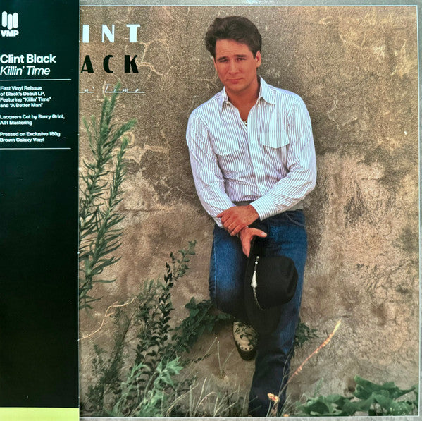 Clint Black - Killin' Time (1989) - New LP Record 2024 RCA Vinyl Me Please USA Brown Galaxy 180 gram Vinyl - Country - Shuga Records