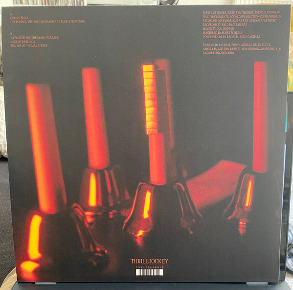 Mary Lattimore & Walt McClements - Rain On The Road - New LP Record 2024 Thrill Jockey USA Opaque Blue Vinyl & Download - Electronic / Ambient / Drone - Shuga Records