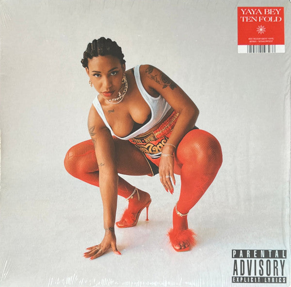 Yaya Bey - Ten Fold - New LP Record 2024 Big Dada Translucent Red Vinyl & Download - Neo-Soul - Shuga Records