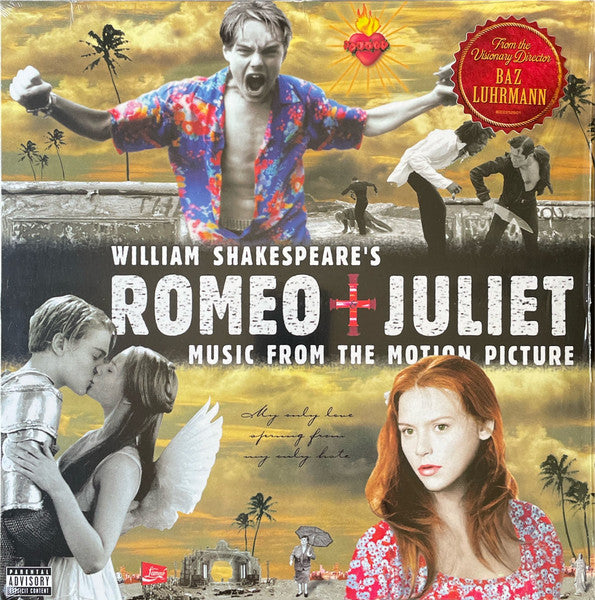 Various - William Shakespeare's Romeo + Juliet (Music From The Motion Picture 1996) - New LP Record 2024 Capitol UMe USA Vinyl - Soundtrack - Shuga Records