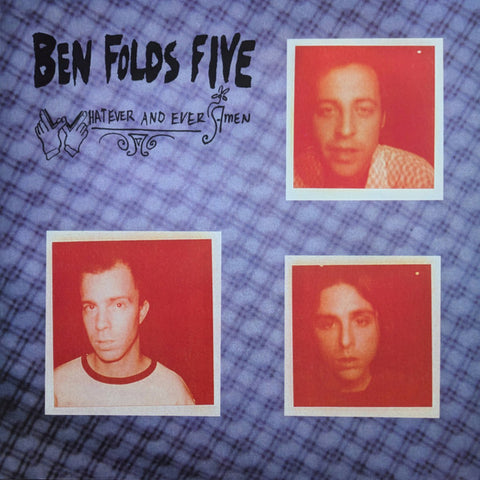 Ben Folds Five - Whatever And Ever Amen (1996) - New LP Record 2024 Sony 550 Music Vinyl - Alternative Rock