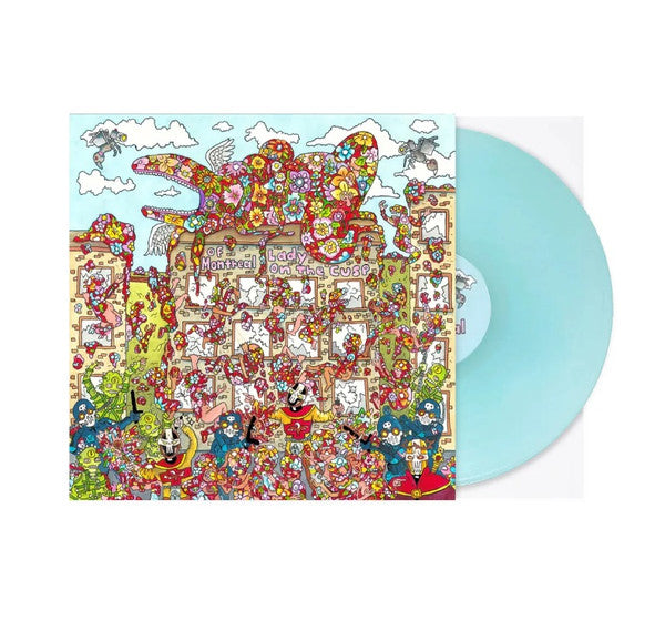 Of Montreal - Lady On The Cusp - New LP Record 2024 Polyvinyl Clear Sky Blue Vinyl - Indie Pop / Psychedelic Rock - Shuga Records