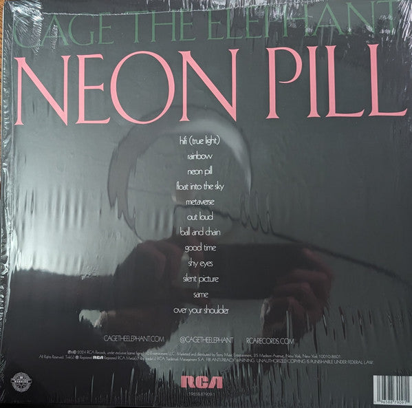 Cage The Elephant - Neon Pill - New LP Record 2024 RCA Vinyl & Poster - Alternative Rock / Indie Rock - Shuga Records