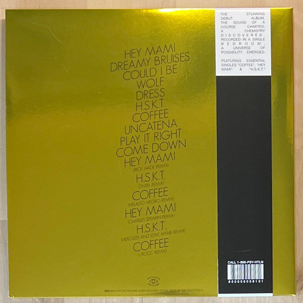 Sylvan Esso - Sylvan Esso (2014) - VG+ 2 LP Record 2024 Psychic Hotline Black & White Split Vinyl - Pop / Indie Pop / Dance-pop