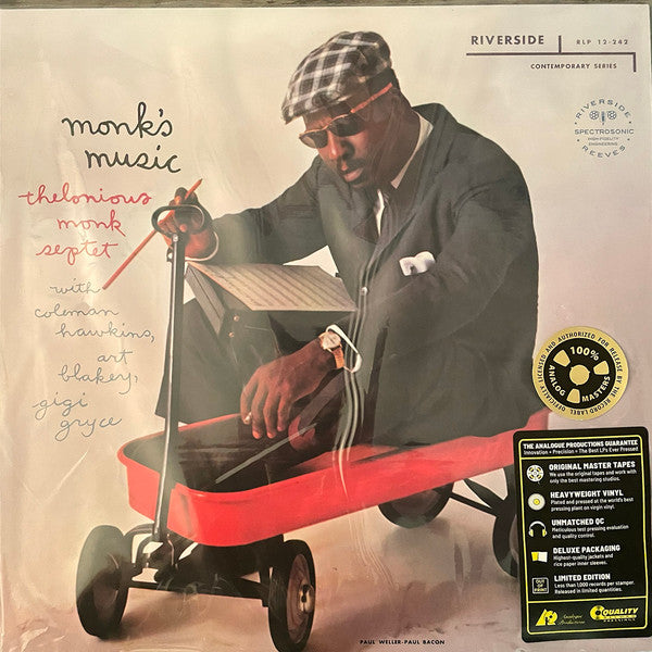 Monk's Music Thelonious Monk〜オリジナルLPレコード Monk's Music (Original Jazz Classics Series) (180g LP