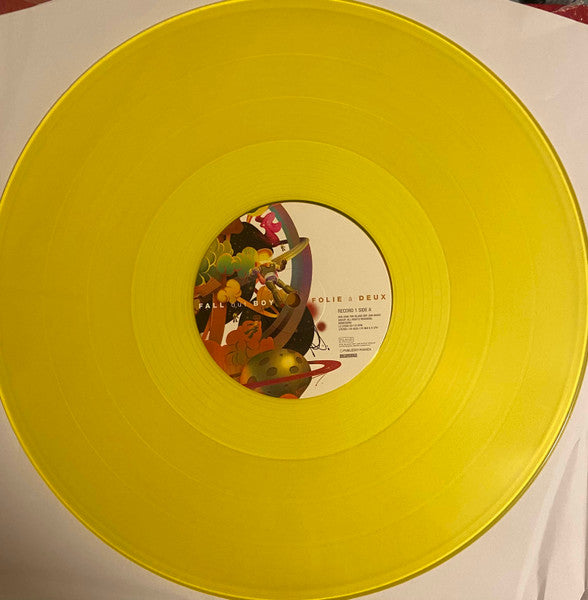 Fall Out Boy - Folie À Deux (2008) - Mint- 2 LP Record 2024 Island Fueled By Ramen USA Yellow & Red Vinyl & Poster - Emo / Pop Punk / Pop Rock - Shuga Records
