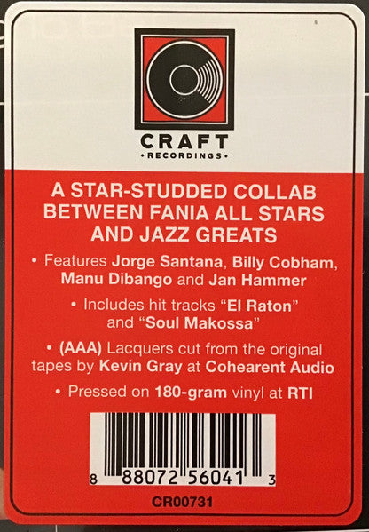 Fania All Stars - Latin - Soul - Rock (1974) - New LP Record 2024 Fania Craft 180 gram Vinyl - Latin / Afro-Cuban / Salsa - Shuga Records