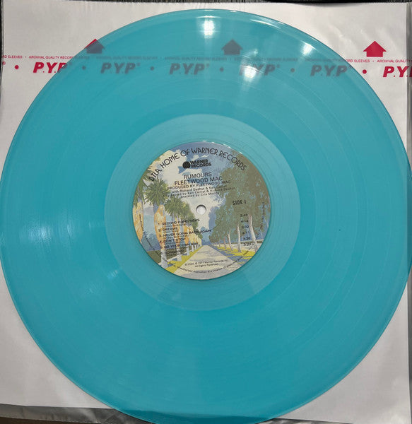 Fleetwood Mac - Rumours (1977) - Mint- LP Record 2024 Warner USA Light Blue Translucent Vinyl - Pop Rock / Soft Rock - Shuga Records