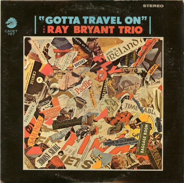 Ray Bryant Trio - Gotta Travel On - VG+ LP Record 1966 Cadet USA Original Vinyl - Jazz / Soul-Jazz - Shuga Records