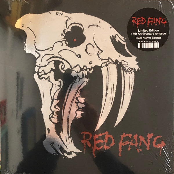 Red Fang - Red Fang (15th Anniversary) - New LP Record 2024 Sargent House Clear with Silver Splatter Vinyl, Foil Cover & download - Heavy Metal / Stoner Rock - Shuga Records