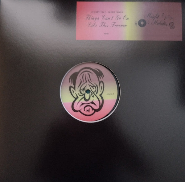 Chrissy feat. Carrie Wilds - Things Can't Go On Like This Forever - New 12" Single Record 2024 Misfit Melodies Germany Vinyl - House / Freestyle / Electro - Shuga Records